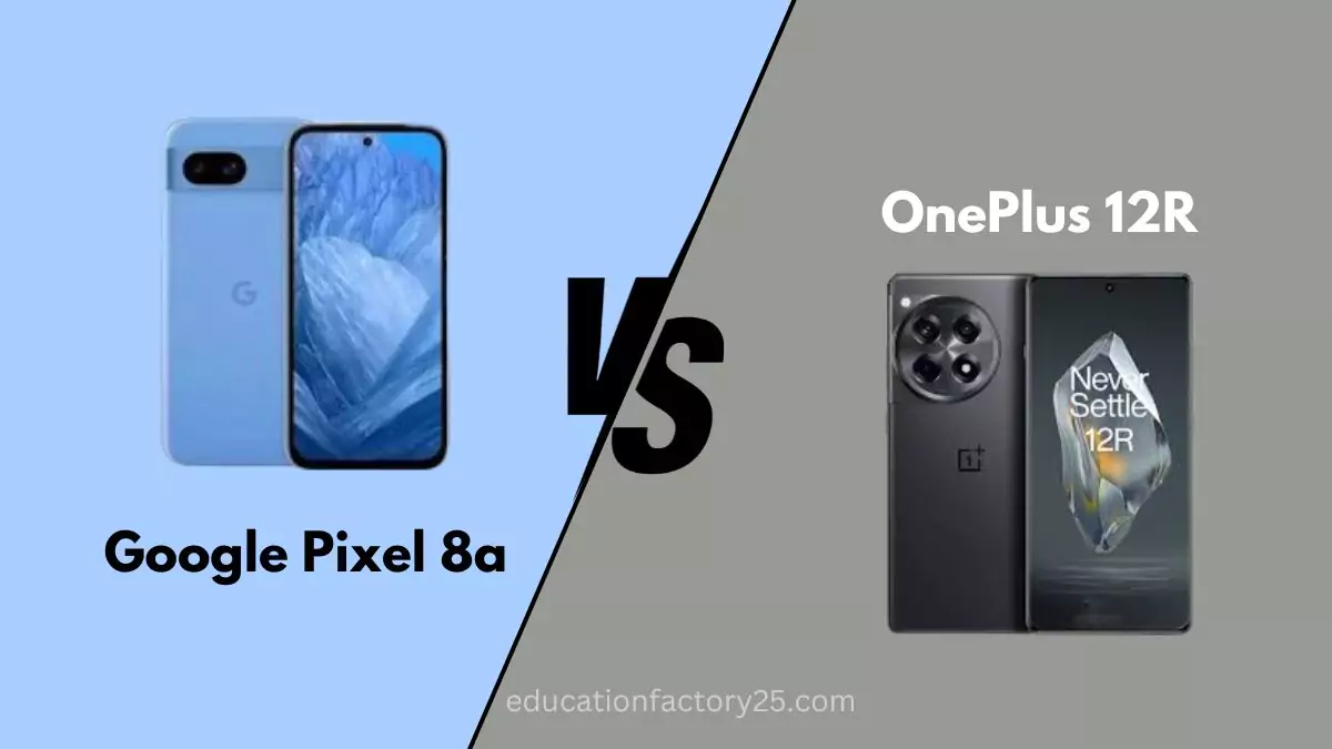 Google Pixel 8a vs OnePlus 12R