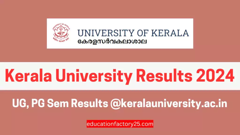 Kerala University Results 2024