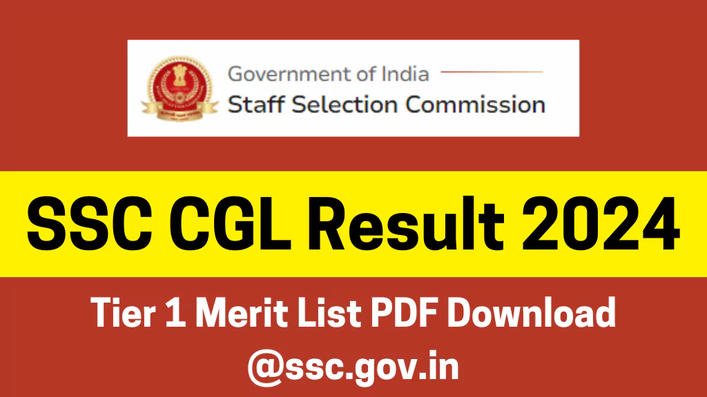 SSC CGL Result 2024